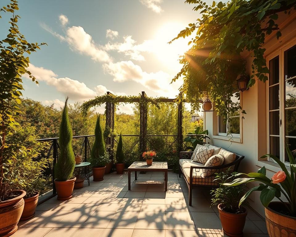 Terrasses et patios pour profiter des beaux jours