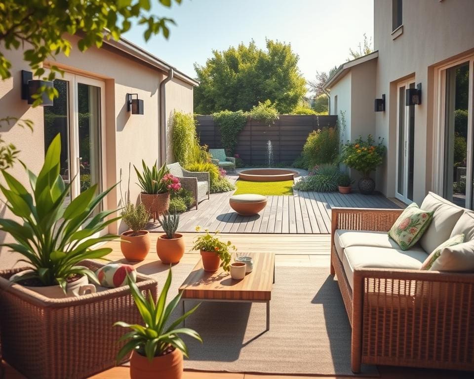 décoration extérieur terrasses et patios