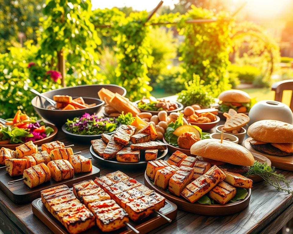 plats principaux grillades recettes végétariennes