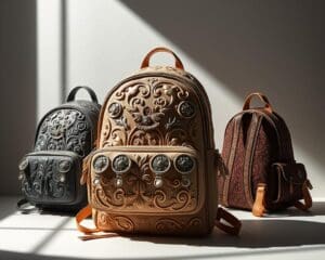 Design de sacs à dos inspiré par la haute couture