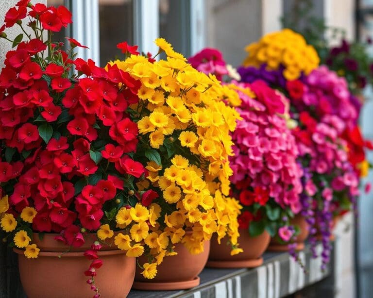 Quelles fleurs planter pour un balcon coloré ?