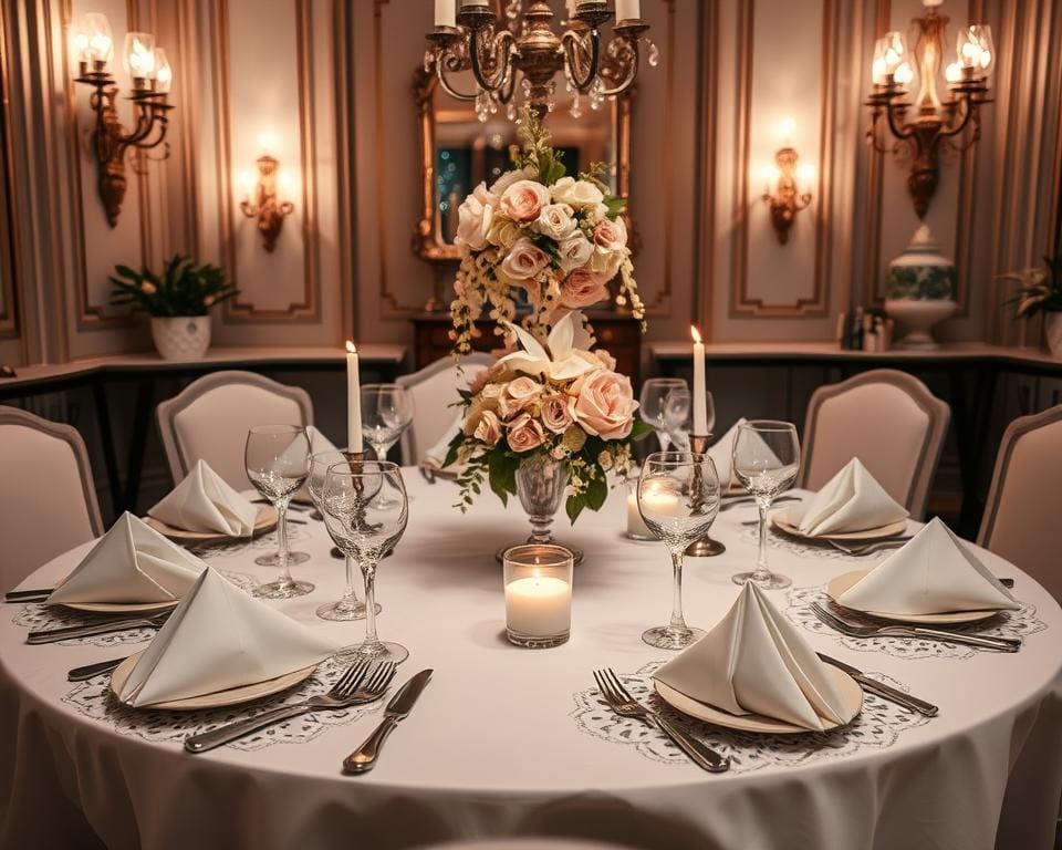 Comment décorer la table pour un dîner spécial ?