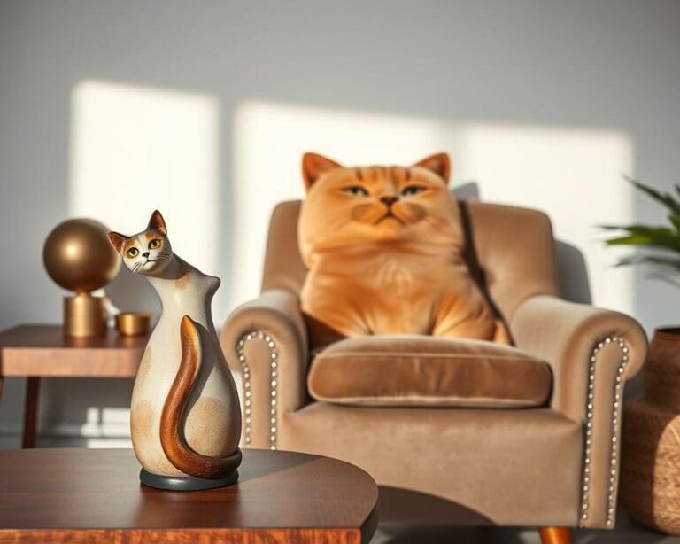 Quels objets déco reflètent votre amour des chats ?