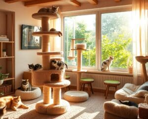 Comment creer un interieur adapte a un chat sans tout changer ?
