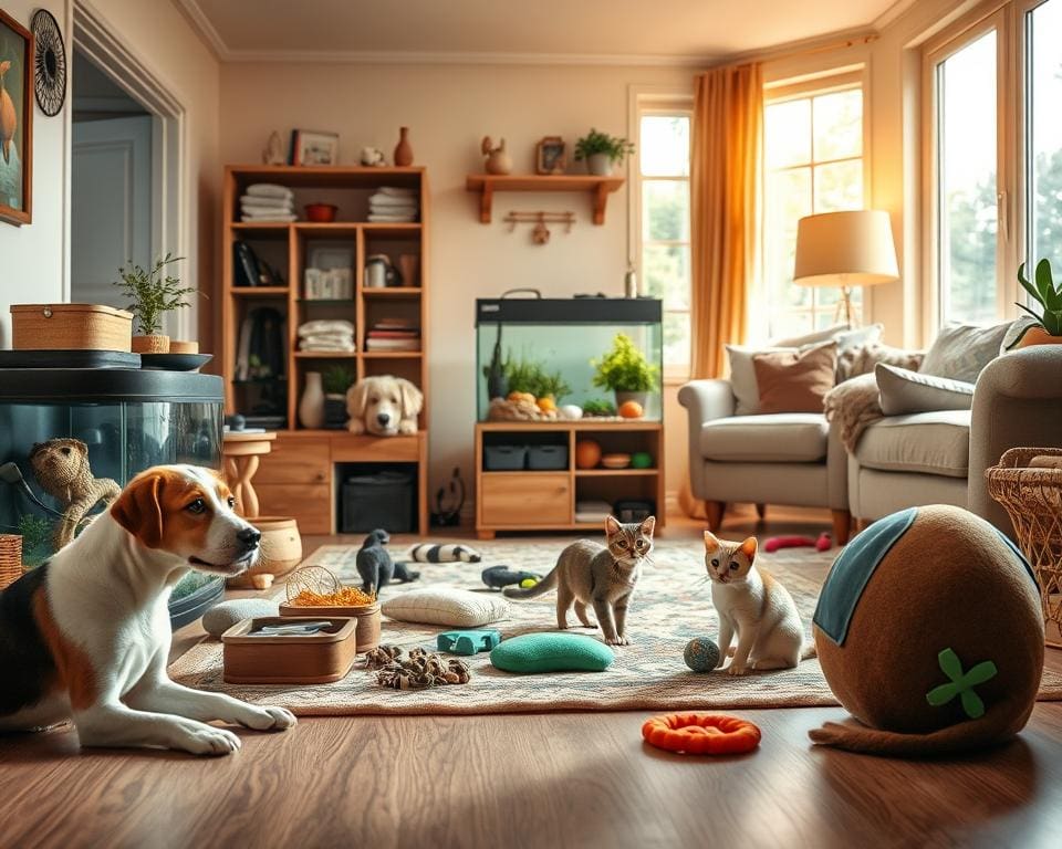 Comment gerer une maison avec plusieurs animaux ?