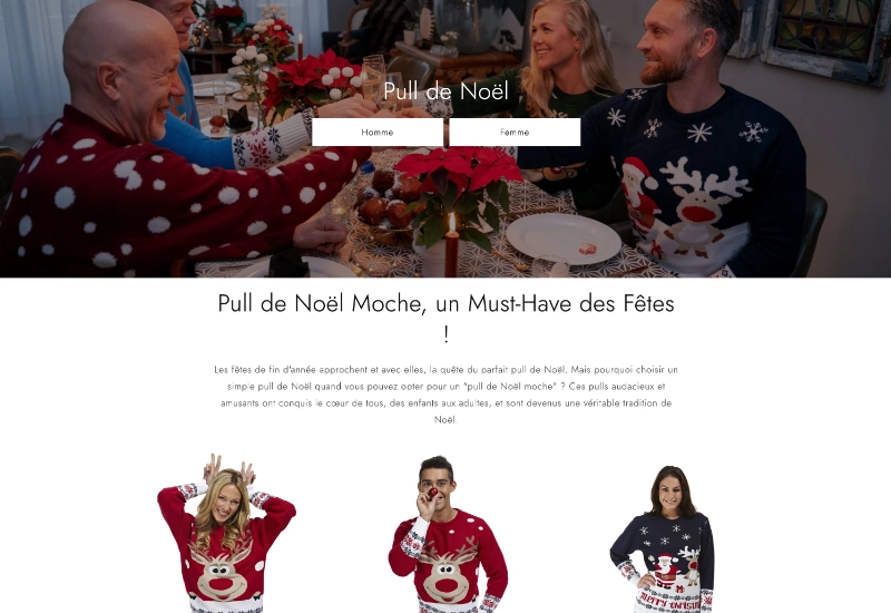 Comment trouver des pulls de Noël originaux sur pulldenoel.com ?