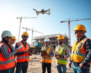 Comment la technologie soutient-elle le travail sur chantier ?