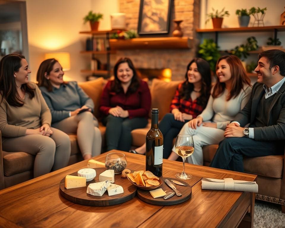 Qu'est-ce qui rend une soirée simple si agréable ?