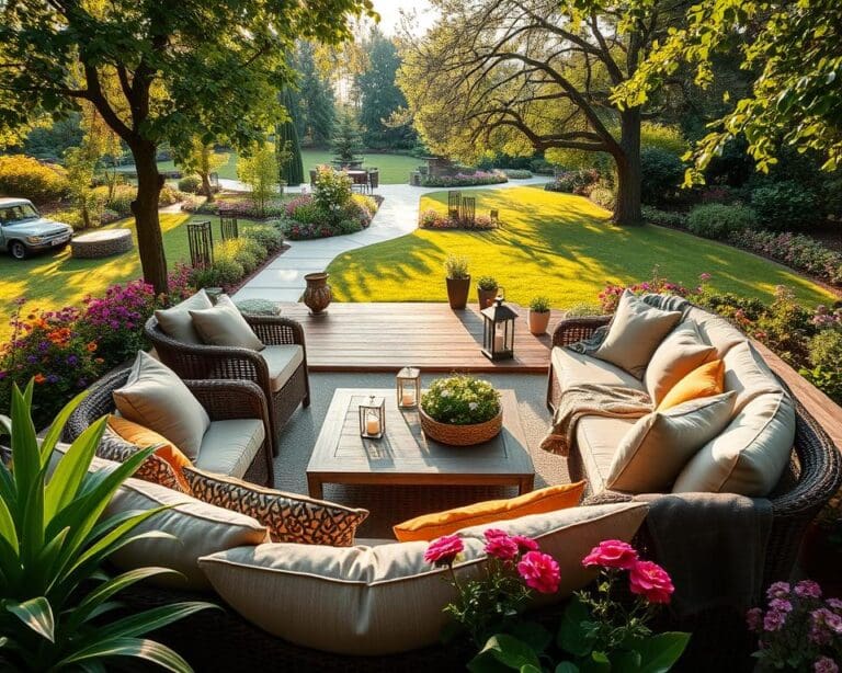 Comment créer un espace lounge dans le jardin ?