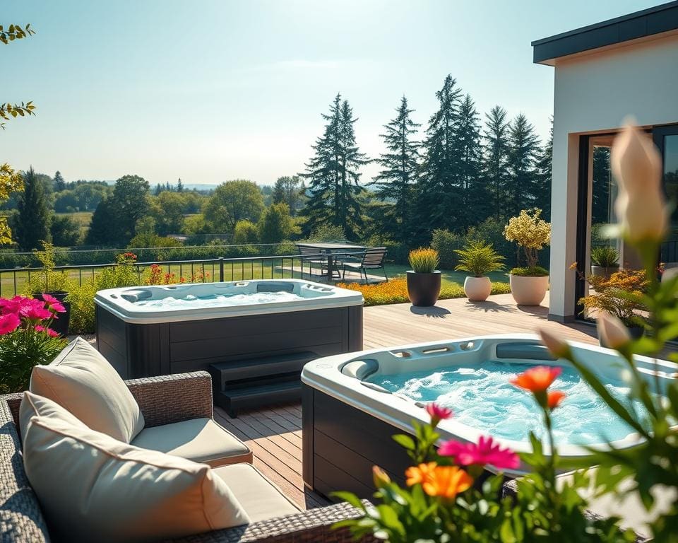 Pourquoi un hot tub est tendance au jardin ?