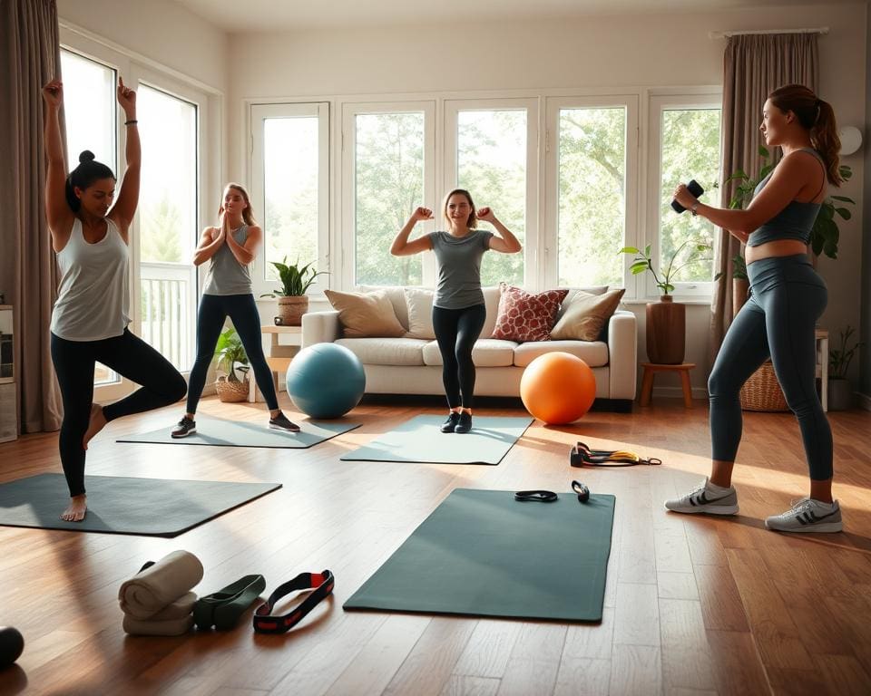 Quels exercices pratiquer à la maison ?