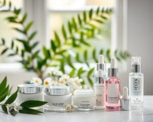 peau hydratée produits