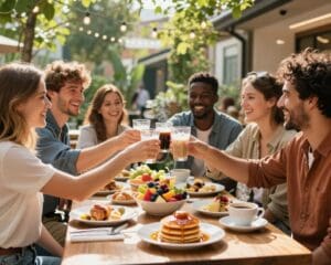 brunch entre amis