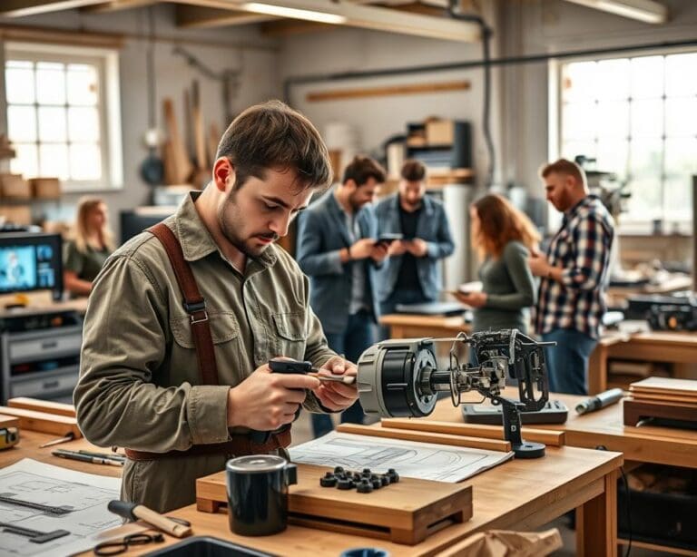 métiers techniques manuels