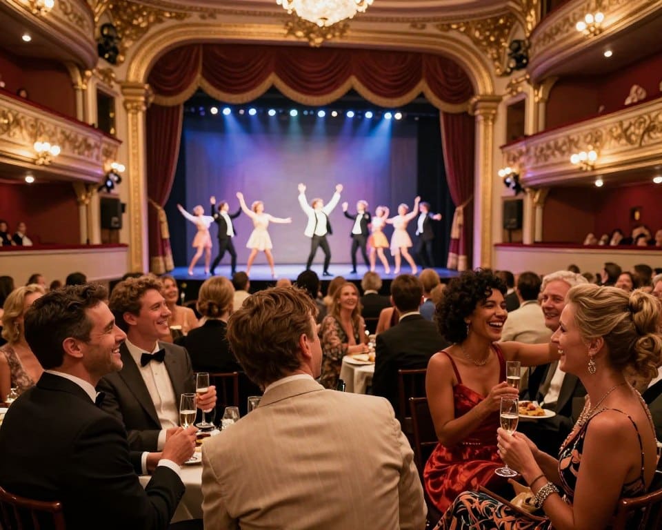 soirée au théâtre