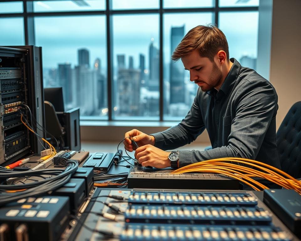 technicien fibre optique