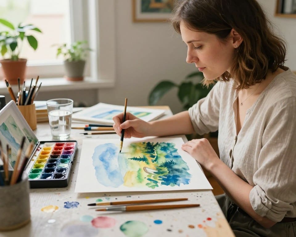 aquarelle
