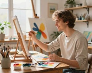 peinture débutant